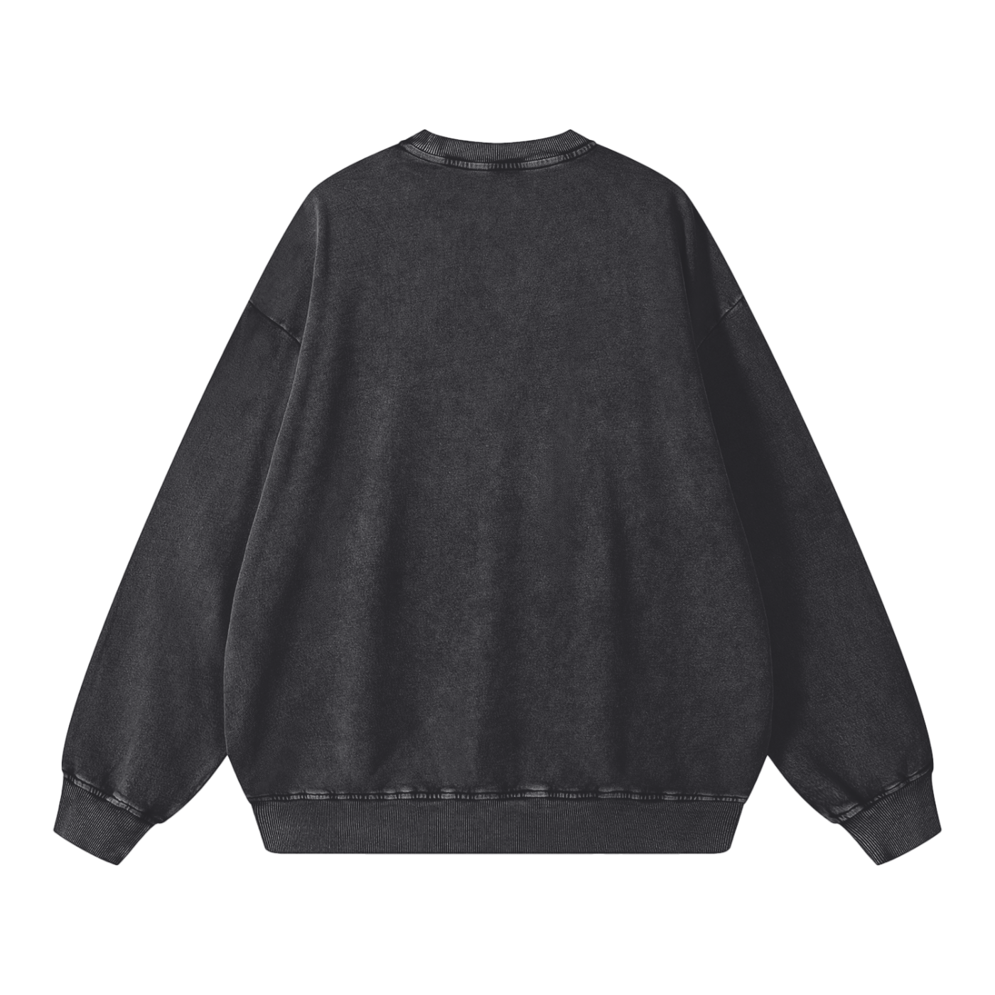 Snow Washed Oversized Sweatshirt 100% cotton