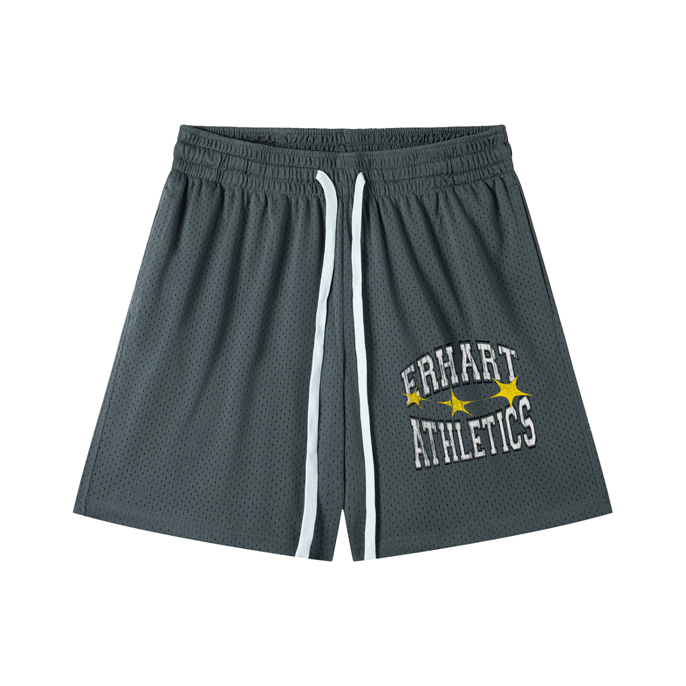 Mesh Drawstring Shorts