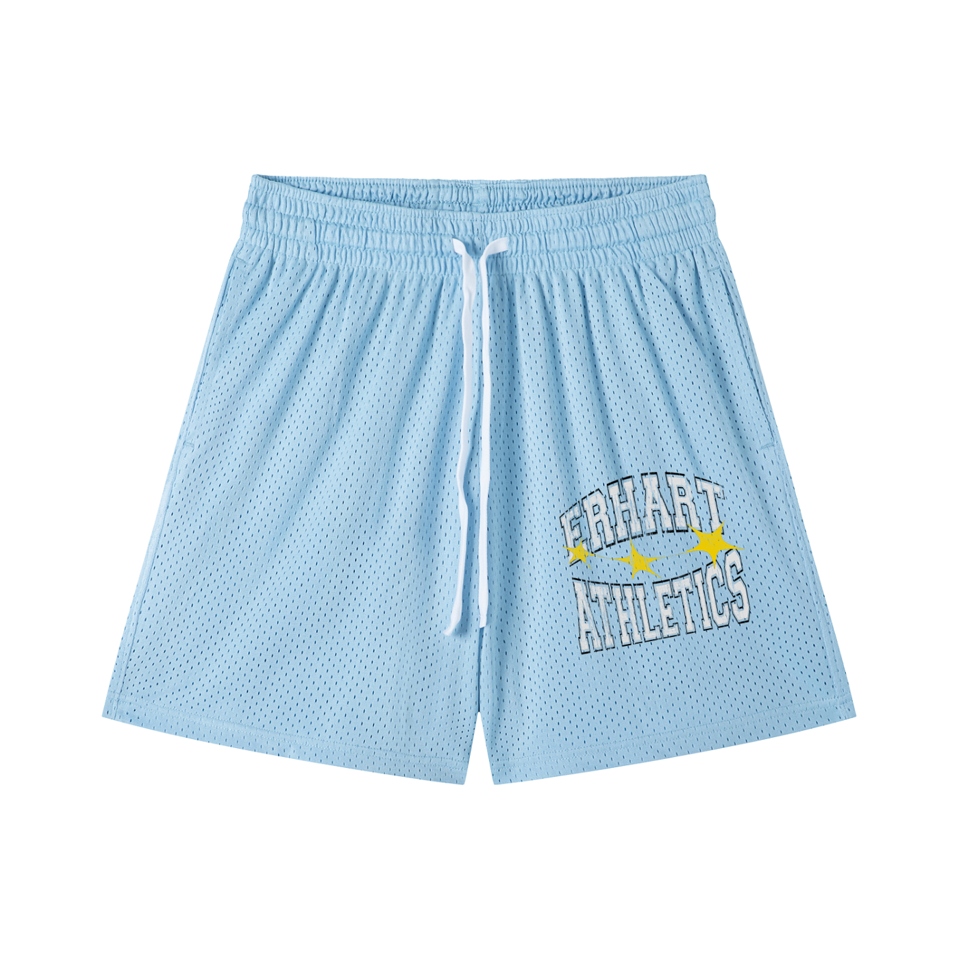 Mesh Drawstring Shorts