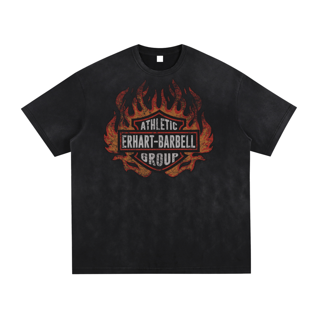 Vintage Washed Hand-Frayed T-Shirt