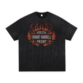 Vintage Washed Hand-Frayed T-Shirt