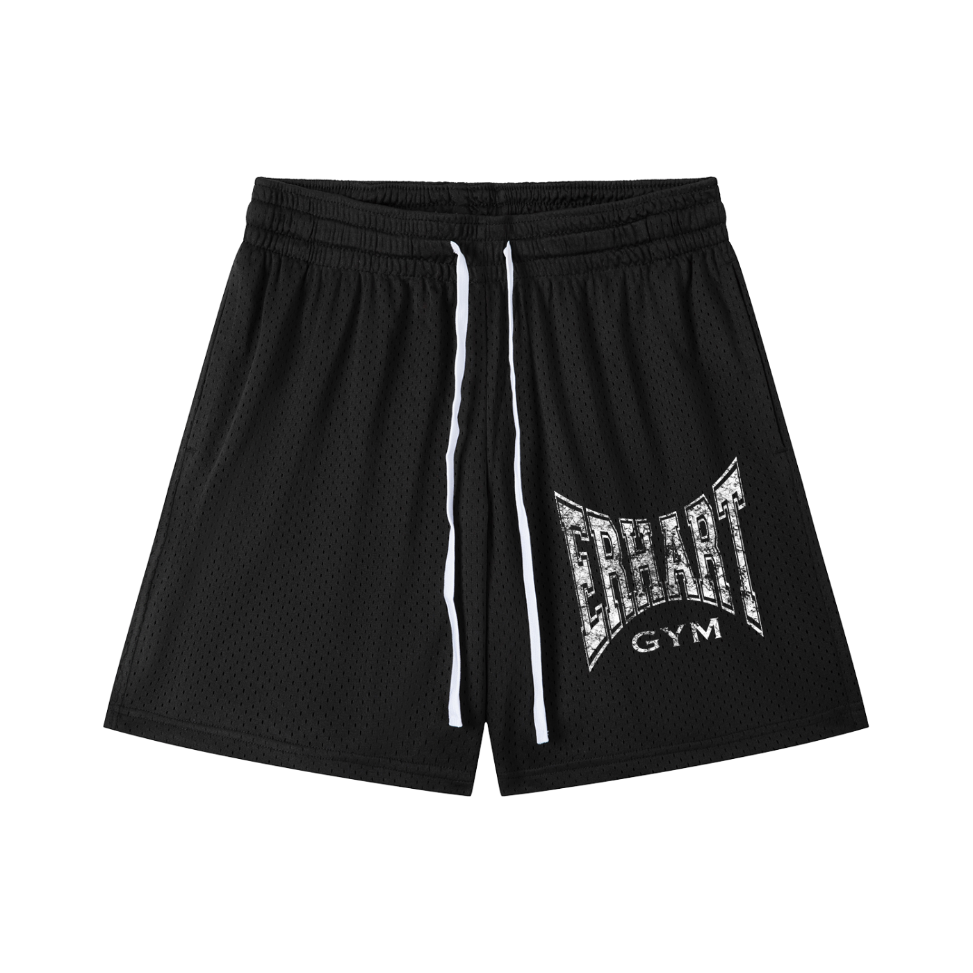 Mesh Drawstring Shorts